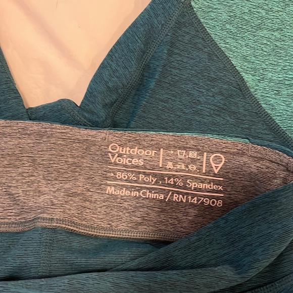 Outdoor voices classic three color leggings - like new - Picture 3 of 3